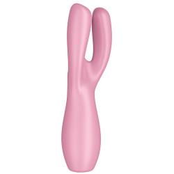 Satisfyer Stimulateur de clitoris Threesome 3 Satisfyer 14cm Rose
